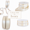 Panglică Satin Single Face – Shades of White / Cream