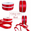 Panglică Satin Single Face – Shades of Red & Peach