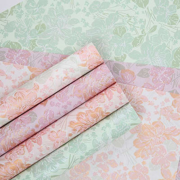 Hârtie ambalaj floral P-HYYS – 52x58cm