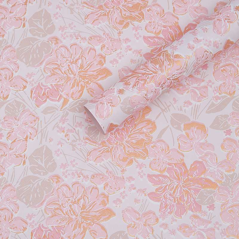 Hârtie ambalaj floral P-HYYS – 52x58cm – culoare 164 Pink