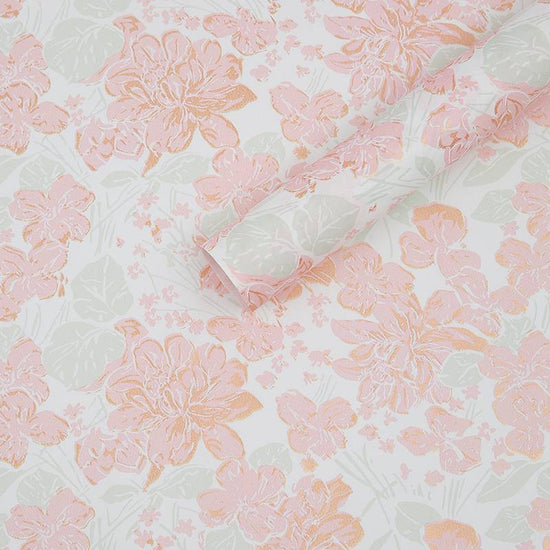 Hârtie ambalaj floral P-HYYS – 52x58cm – culoare 165 Lt Pink