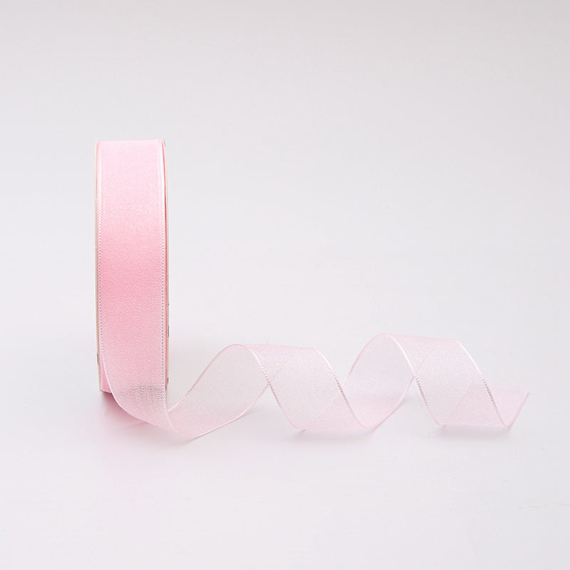 Panglică decorativă R-BXSD – 2.5cm x 25Y – culoare 164 Pink
