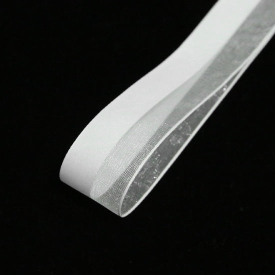 Panglică decorativă R-WMS – 2.6cm x 20Y – culoare 111 White
