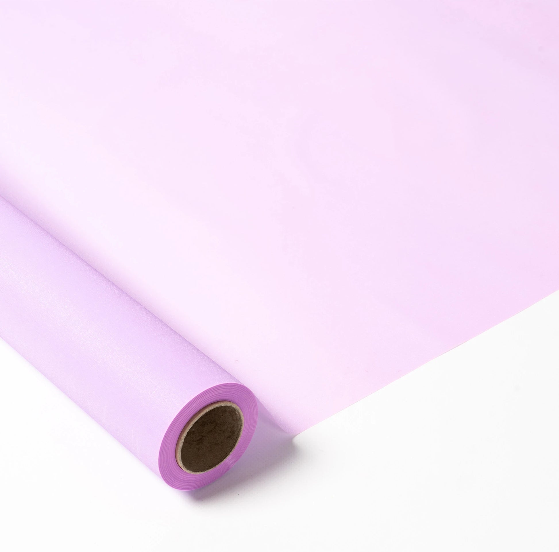 Florist paper with lilac glitter 70 cm x 25 m