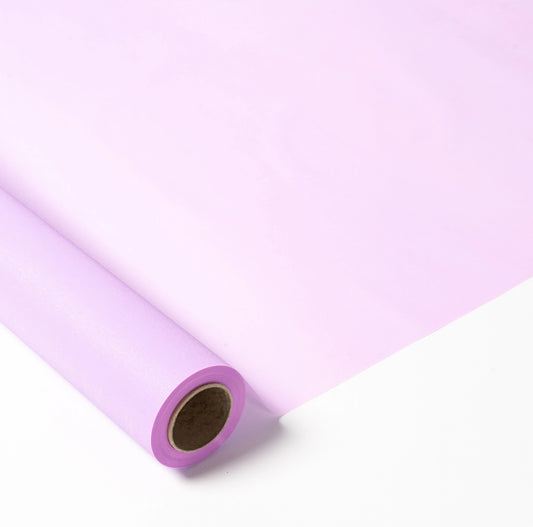 Florist paper with lilac glitter 70 cm x 25 m
