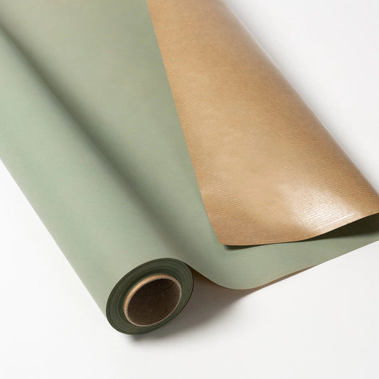 Green Grain Kraft Paper Roll 70cm x 25m