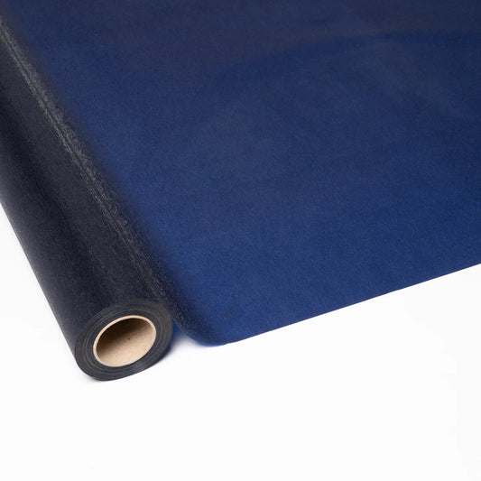 Florist Paper with Blue Glitter 70cm x 25m