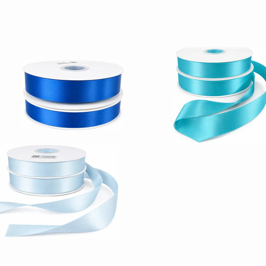 Panglică satin – Shades of Blue – Ribonia
