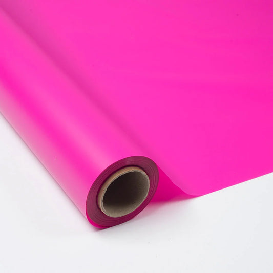 Polypropylene roll printed background matt fuchsia