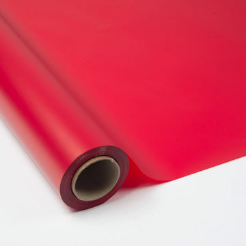 Roll polypropylene background red matt
