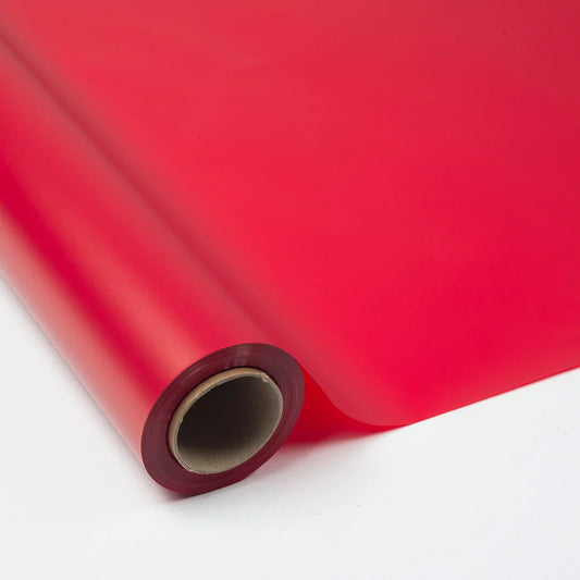 Roll polypropylene background red matt