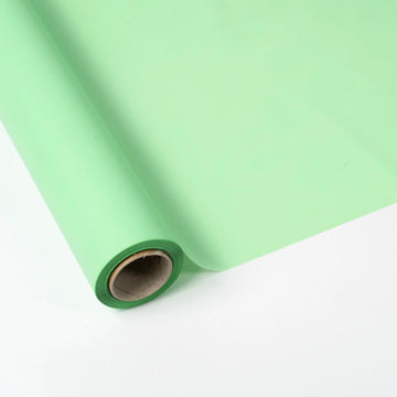 Pale Green Printed Polypropylene Roll