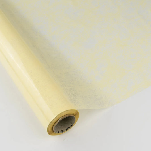 Transparent Polypropylene Gift Wrap with Cream Threads