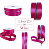 Panglică Satin Single Face – Shades of Red & Peach